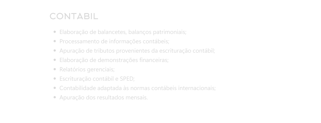 relatórios gerenciais